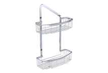 Deppot Prestige Şampuanlık 32x13 - 2 Kat - Krom