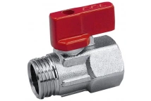 Eca Mini Küresel Valf Kırmızı V.ıcxdıs 3/8