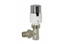 Eca Termostatik Radyator Valf Köşe 1/2 Trv4 Beyaz-krom