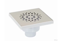 Gama 10x10x50 Alttan Çıkışlı Plastik Yer Süzgeci