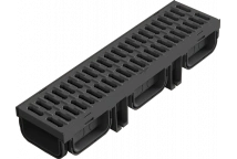 Mertınoks Drenaj Kanalları Kanal Oluğu 130x500 Mm Siyah