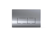 Serel Dikdörtgen Parlak Krom Panel-metal Kaplm