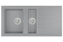 Teka Stone 60 B-tg Metallic Grey Granit Eviye 11-2 B
