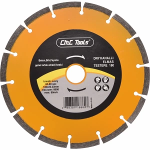 CMC 180*22 mm SOKETLİ ELMAS TESTERE
