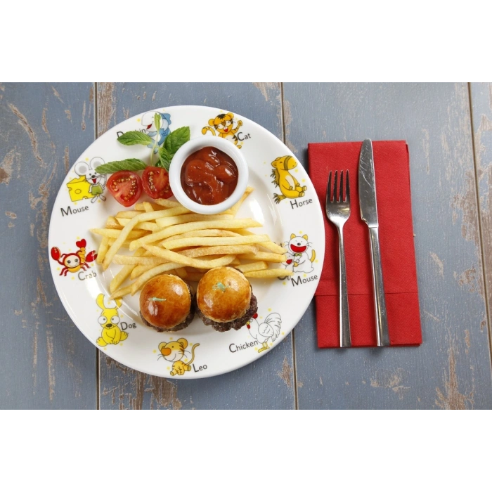 Mini Burger Tabağı
