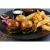 Mini İtalyan Burger Tabağı