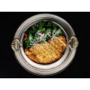 Cotoletta Di pPollo Con Pasta ai Quattro Formaggi