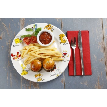 Mini Burger Tabağı
