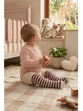 Cocole Socks Kız Bebek Külotlu Çorabı 3lü Set Pamuklu Bordo 0-24 Ay
