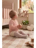 Cocole Socks Kız Bebek Külotlu Çorabı 3lü Set Pamuklu Gül Kurusu 0-24 Ay