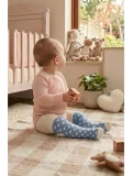 Cocole Socks Erkek Bebek Külotlu Çorabı 3lü Set Pamuklu Mavi 0-24 Ay