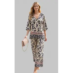 Sofia Krep saten ikili Takım Tasarım W 2026