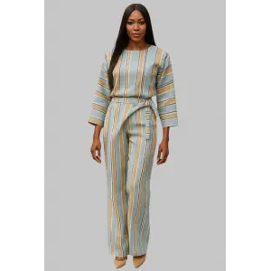 Carmen Örme Dokuma İkili Pantolon Bağlama Detay Tasarım Takım