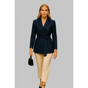 LasVegas Laklı Örme Tasarım Ceket