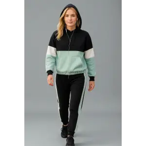 Nicci Mint Bloklu Eşofman Takım