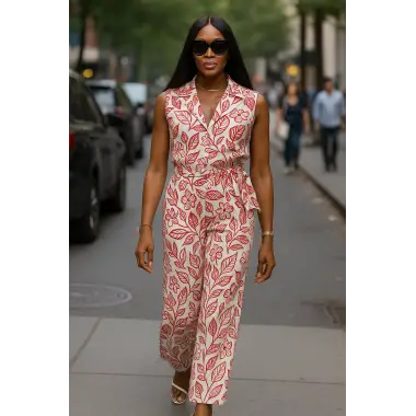 Artemis Organik Keten Kruvaze İkili Keten Tasarım Takım