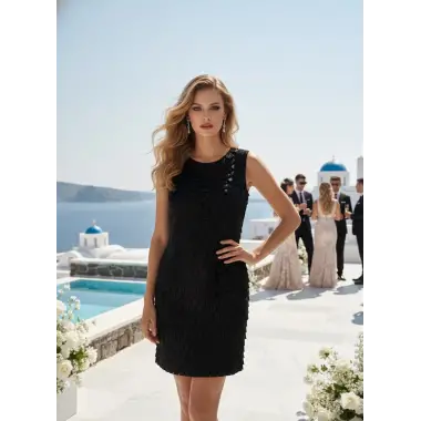 Gizella Yakma Tül Tasarım Elbise S 2026