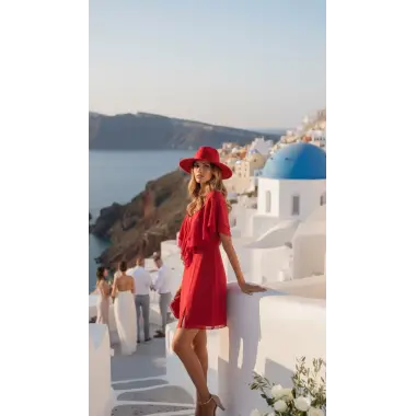 Monica Valonlu İthal Şifon Elbise Tasarım S 2026