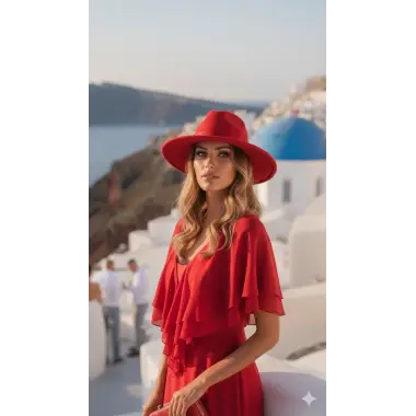 Monica Valonlu İthal Şifon Elbise Tasarım S 2026