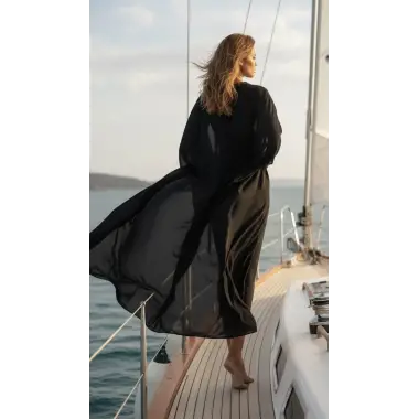 Midilli İhtal yaka detay Pareo Tasarım S 2026