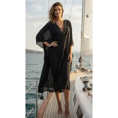 Midilli İhtal yaka detay Pareo Tasarım S 2026