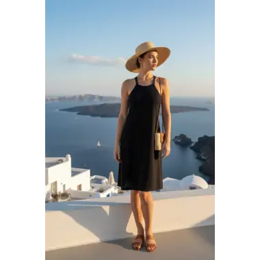 Elba Askı detay Örme Elbise Tasarım S 2026