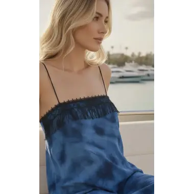 Lampedusa İthal şifon Püksül detay Straplez Askılı Elbise Tasarım