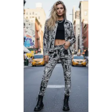 New York JEAN ESKİTME TAKIM TASARIM 2026