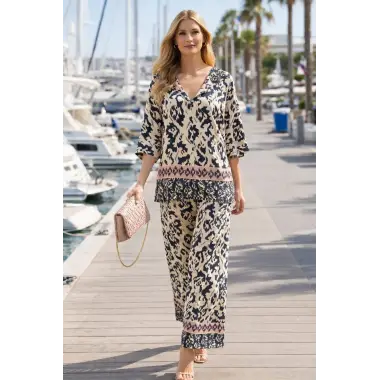 Sofia Krep saten ikili Takım Tasarım W 2026