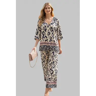 Sofia Krep saten ikili Takım Tasarım W 2026