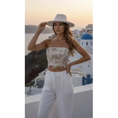 Donatello France Dantel İşlemeli Brode Tasarım S 2026