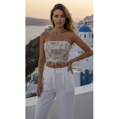 Donatello France Dantel İşlemeli Brode Tasarım S 2026