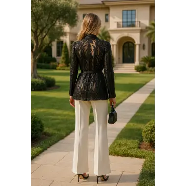 Jessica Dafer Paris Özel Tasarım Payet Ceket