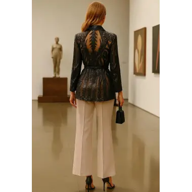 Jessica Dafer Paris Özel Tasarım Payet Ceket