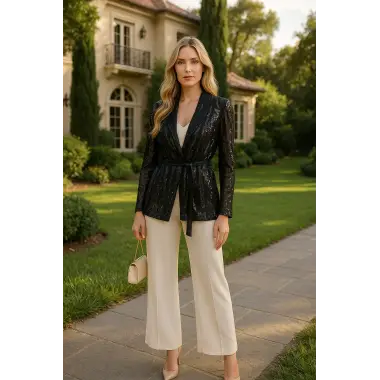 Jessica Dafer Paris Özel Tasarım Payet Ceket