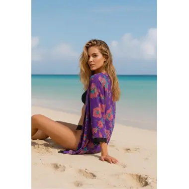 Laura İpek Şifon Kimono Tasarım S 2026
