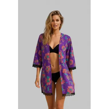 Laura İpek Şifon Kimono Tasarım S 2026