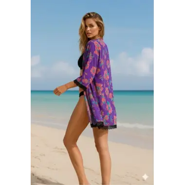 Laura İpek Şifon Kimono Tasarım S 2026