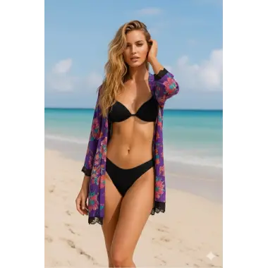 Laura İpek Şifon Kimono Tasarım S 2026