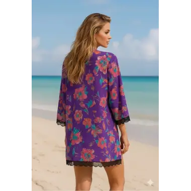 Laura İpek Şifon Kimono Tasarım S 2026