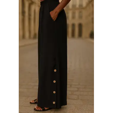 Marekeş Keten Crop ikili Takim