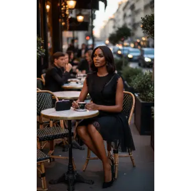 Monica Lez İthal Dantel Tasarım Elbise W 2026