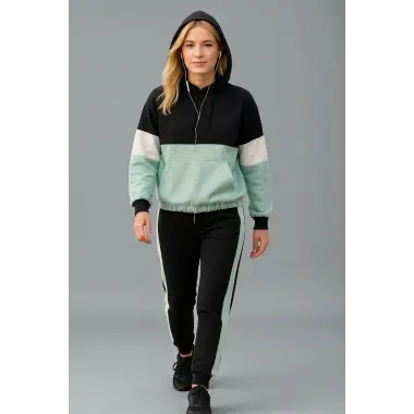 Nicci Mint Bloklu Eşofman Takım