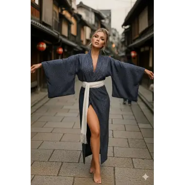 Niki bianco İthal Kimono Tasarım W 2026