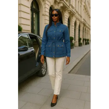 Nonana Denim Ceket Tasarım Newyork