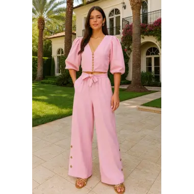 Paris Keten Crop ikili Takim Trend