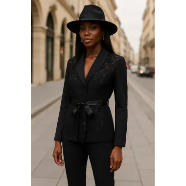 Simone Şal Yaka Özel Tasarım Ceket W 2026