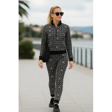 Sofia Dijital Baskı Eşofman Takım