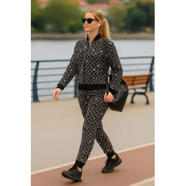 Sofia Dijital Baskı Eşofman Takım