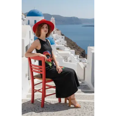 Stefanel Kesik yaka Maxi Elbise S 2026